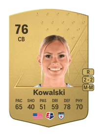Amanda Kowalski Common 76 OVR