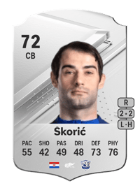 Mile Škorić Rare 72 OVR