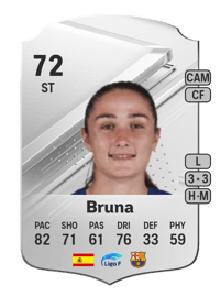 Bruna Rare 72 OVR