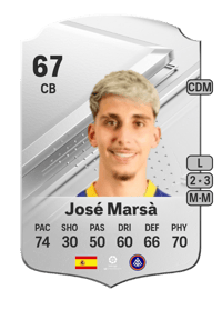 José Marsà Rare 67 OVR