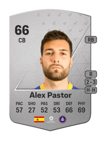 Álex Pastor Common 66 OVR
