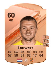Barry Lauwers Rare 60 OVR