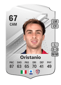 Gaetano Oristanio Rare 67 OVR