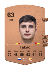 Dalibor Takáč Common 63 OVR