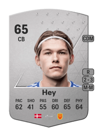 Lucas Hey Common 65 OVR