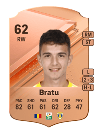 Mario Bratu Rare 62 OVR