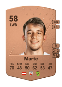 Raul Marte Common 58 OVR