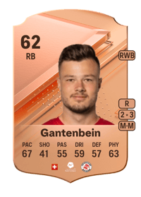 Adrian Gantenbein Rare 62 OVR