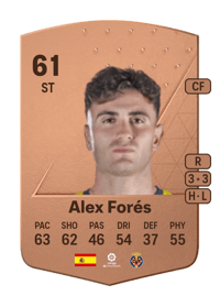 Alex Forés Common 61 OVR
