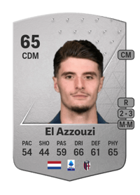 Oussama El Azzouzi Common 65 OVR