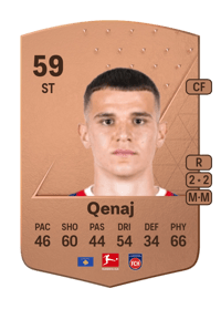 Elidon Qenaj Common 59 OVR