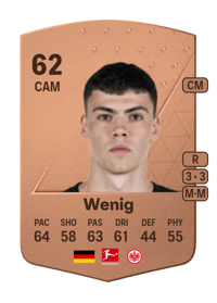 Marcel Wenig Common 62 OVR