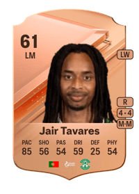 Jair Tavares Rare 61 OVR