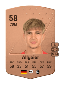 Felix Allgaier Common 58 OVR