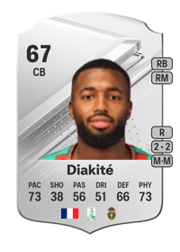 Salim Diakité Rare 67 OVR