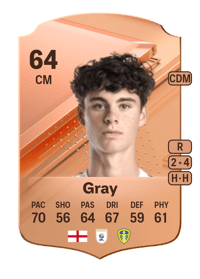 Archie Gray Rare 64 OVR