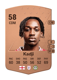 Dylan Kadji Common 58 OVR