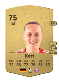 Franziska Kett Common 75 OVR