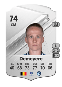 Silke Demeyere Rare 74 OVR
