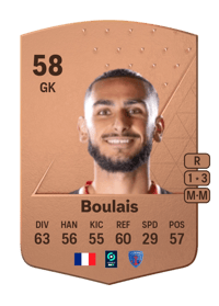 Rudy Boulais Common 58 OVR