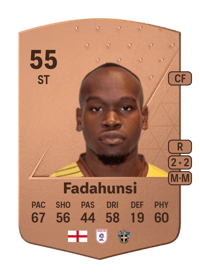 Tope Fadahunsi Common 55 OVR