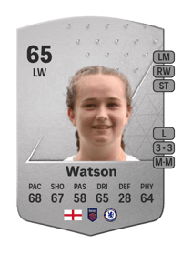 Lucy Watson Common 65 OVR