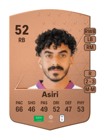Sulaiman Asiri Common 52 OVR