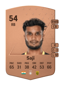 Alex Saji Common 54 OVR