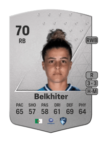 Morgane Belkhiter Common 70 OVR