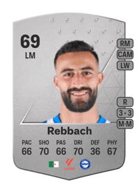 Abderrahman Rebbach Common 69 OVR