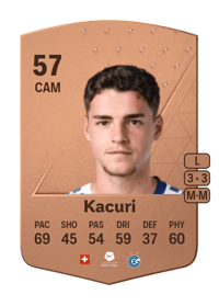 Dion Kacuri Common 57 OVR