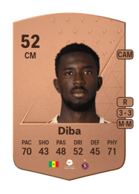 Samba Lélé Diba Common 52 OVR