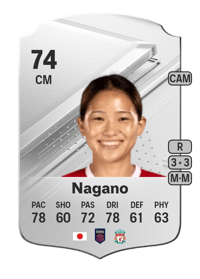 Fuka Nagano Rare 74 OVR