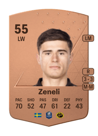 Besfort Zeneli Common 55 OVR