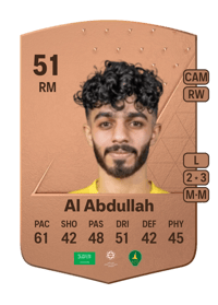 Mohammed Al Abdullah Common 51 OVR