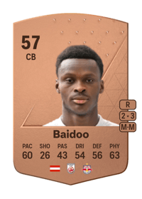 Samson Baidoo Common 57 OVR