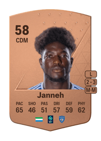 Jocelyn Janneh Common 58 OVR