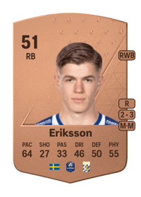 Felix Eriksson Common 51 OVR