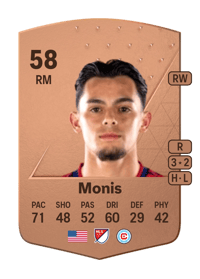 Alex Monis Common 58 OVR