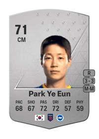 Park Ye Eun Common 71 OVR
