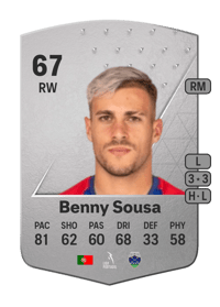 Benny Sousa Common 67 OVR