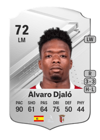 Álvaro Djaló Rare 72 OVR