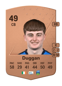 Jamie Duggan Common 49 OVR