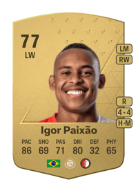 Igor Paixão Common 77 OVR