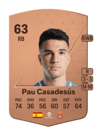 Pau Casadesús Common 63 OVR