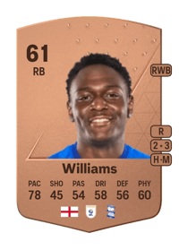 Josh Williams Common 61 OVR