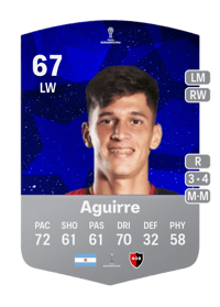 Brian Aguirre CONMEBOL Sudamericana 67 OVR