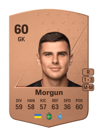 Valentyn Morgun Common 60 OVR