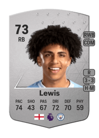 Rico Lewis Common 73 OVR