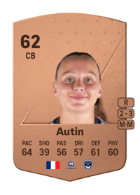 Lou Autin Common 62 OVR